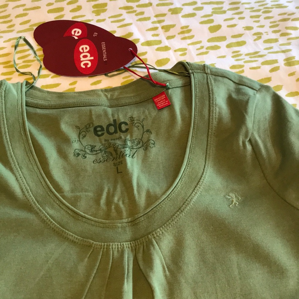 Esprit Solid Tees - sold together *NWT* - Picture 3 of 3